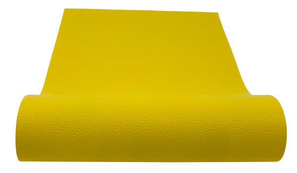 "Sunshine Yellow" Textured Faux Leather Sheet