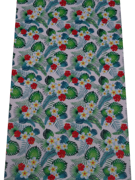 "Tropical Garden" Ultra Smooth Faux Leather Sheet