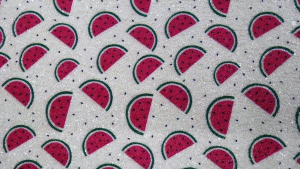 "Juicy Watermelon" Premium Glitter Sheet