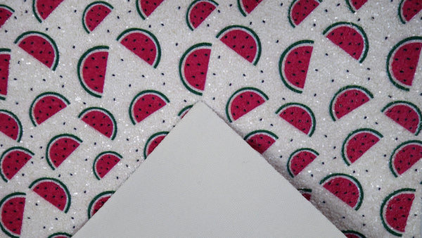 "Juicy Watermelon" Premium Glitter Sheet