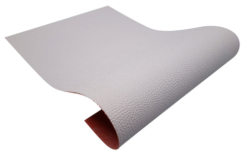 "White" Pebble Textured Faux Leather sheet - CraftyTrain.com
