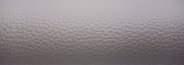 "White" Textured Faux Leather Sheet