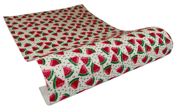 "Sliced Watermelon" Fine Glitter Sheet