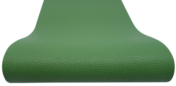 "Woodsy Green" Textured Faux Leather sheet - CraftyTrain.com