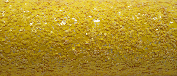 "Yellow" Premium Glitter sheet - *IMPERFECT* - CraftyTrain.com