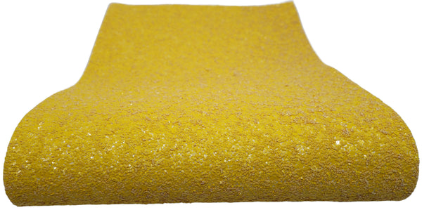 "Yellow" Premium Glitter sheet - *IMPERFECT* - CraftyTrain.com