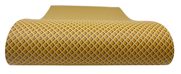 "Waffle Cone" Textured Faux Leather Sheet